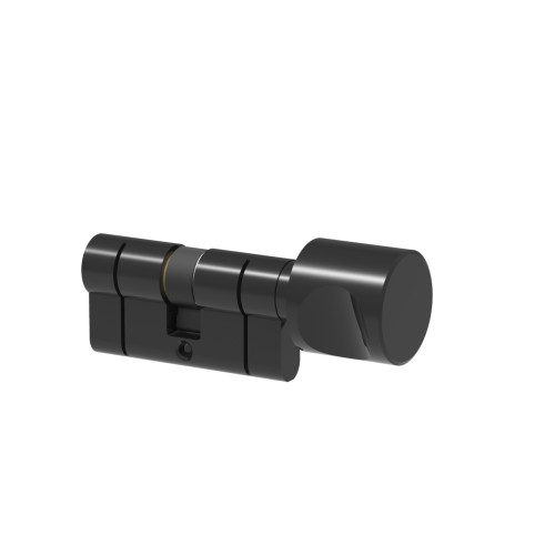 Wkładka Łucznik CP 30-30 gałka MF10 czarna na kod klucza
